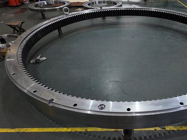 Slewing gear ring for ball mill