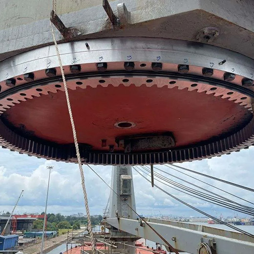 24-meter segmented gear ring