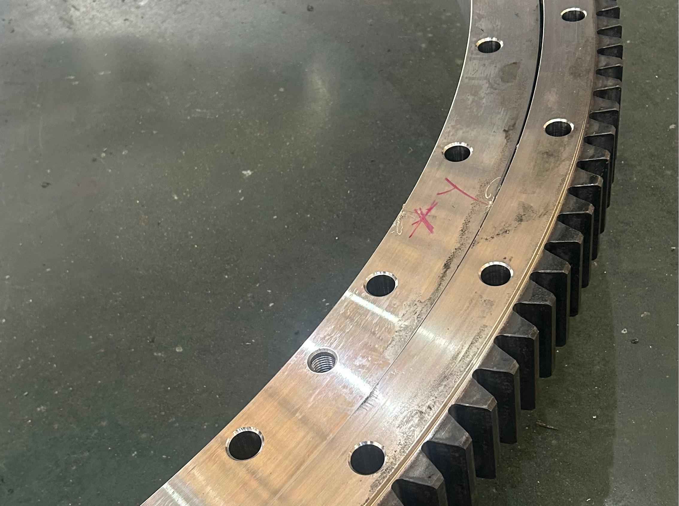 What slewing bearings are used in mining?