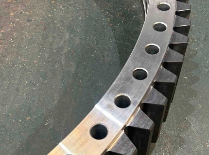 Set Lube Intervals for a Mining Slewing Bearing by Duty Cycle