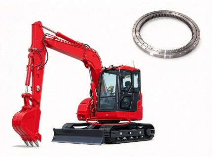 Excavator Slewing Bearing Swing Load Paths